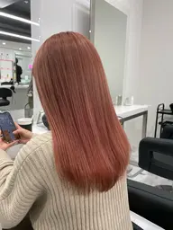 💕ブリーチなしorありWカラー➕高保湿トリートメント✨➕炭酸スパ➕ヘアセット💕