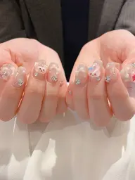 【スカルプ長さだし】《平日》アートあり60分枠/オフ・アート別途料金