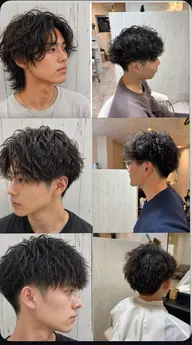 カット＋各種パーマ＋トリートメント