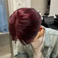 🥣平日限定／メンズ限定🥣ダブルカラー（ブリーチ＋オンカラー）＋トリートメント