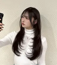 フォトモデル【ロングレイヤースタイル限定、カット込】 🩶メニュー詳細欄を必ずご覧くだい🩶