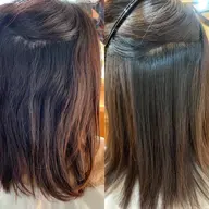 【鶴田限定梅雨対策メニュー】艶髪縮毛矯正＋シャンプーブロー