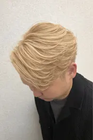 【メンズブリーチしたい方必見✨】カット➕エフェクトブリーチ➕補修トリートメント