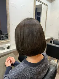 カット（ボブ・ショート限定）＋オーガニックカラー🌿＋AMASIAトリートメント✨（ロング・ミディアム不可）