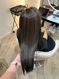 ハーフハイライト➕全体カラー➕プチトリートメント🫧