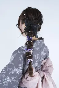 🌻平日🌻浴衣(持込み)+ヘアセット 6300円