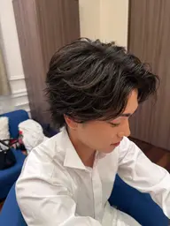 メンズヘアセット