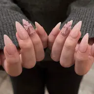 🩶 長さ出し🩶シンプルワンカラー＋クロムハーツアート（2本）