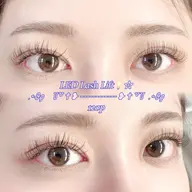 🐣ྀིLED×フラットラッシュ100本 リペア付け足し可能❣️/オフ無料💓🐣ྀི