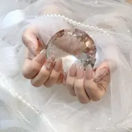 【大人気クロムネイル】クロムパーツ2個+ワンカラー