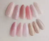【Jrネイリスト】(オフなし)💫手が綺麗に見える 上品オフィスラメネイル💫自爪を削らないノンサンディングベース使用