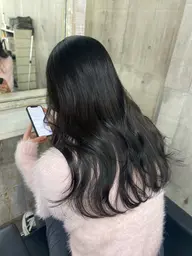 カット+ケアカラー+クイックTr+マイクロバブル