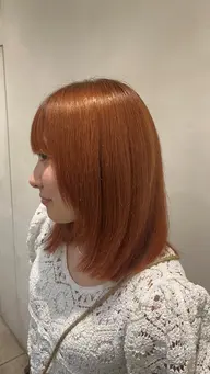 透明感ダブルカラー〈ケアブリーチ使用〉‼️⚠️２ヶ月以内のご来店の方限定⚠️