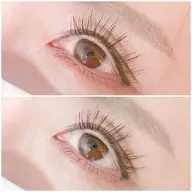 まつげパーマ上下