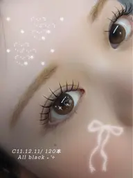 ♡当日限定【通常価格 ¥5500】♡フラットラッシュ120本⟡.·オフあり(*ơᴗơ)