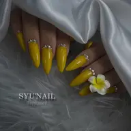 【hand】ワンカラー/ラメグラ (長さ出し)