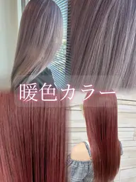 【ワンカラー💖/⚠️肩上レングス🍓/ショート/ボブ】艶感たっぷりの暖色💞ピンク・ラベンダーカラーお任せ下さい🍒✨