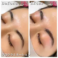 外国人風ブロウラミネーション↗️【眉毛のパーマ】ブロウリフト🤳ハリウッドブロウリフト🌝