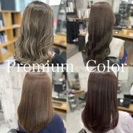 似合わせデザインカット+プレミアムカラー（イルミナ/アディクシー/スロウ/クオルシア/N.カラー）