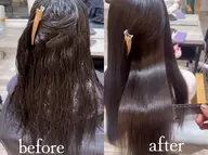 sns動画撮影＋美髪縮毛矯正＋カット(顔出しで動画撮影可能なかたのみ)