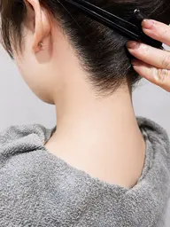 【襟足ワックス脱毛】うなじデザインケア