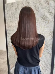 カット＋カラー(アルカリ除去付)＋内部補修トリートメント