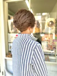 セルフブロー❣️根元染め白髪染め可(根元から２センチまで)¥2900✨️※根元2センチ以上の方は全体染めに変更になります