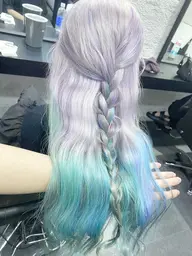 【どんな色でもこのメニューでOK🙆‍♂️】ホワイトブリーチ+カラー