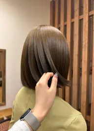 ストレートパーマ (鎖骨上)＋最高級Aujuaトリートメント