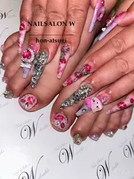 【フット】ジェルアートやり放題