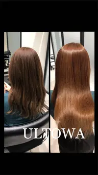 髪質改善ULTOWAトリートメント＋カット＋カラー