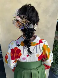 卒業式🌸袴着付け