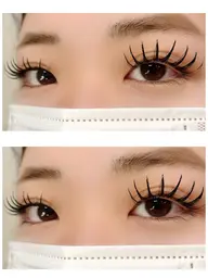 オフ込✨束感エク🩷バインドロック160束(320本)✨コーティング込み🫧オプションでアイシャンプー可🫧