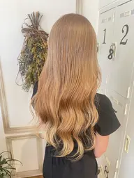 🧞‍♂️ダブルカラー＋カット🧞‍♂️ブリーチをして透明感あるカラーに🥣✨️[姫路/似合わせ]