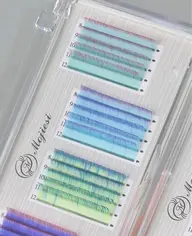 人気💗💗💗カラーフラットラッシュ目尻🌟付け放題20分（40～50本）写真カラーのみ