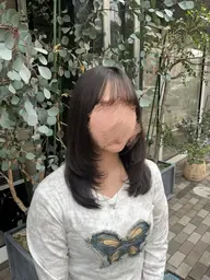 【新規限定 U24👧🏻】【レディース】カットモデルʚଓ⋆(ミディアム)／⚠️詳細要確認⚠️