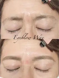 【 NEW/眉毛スタイリング 】アイブロウWAXスタイリング＋まつげパーマ￥8000＋指名料¥300 ※オフ不可※