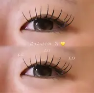 ミニモ限定価格マツエクLカール120本《コーティング束間仕上げ》🌻✨