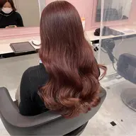 【🥀期間限定🥀】うる艶ワンカラー➕プレミアム髪質改善➕コテ巻き🥀♥️