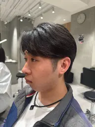 平日限定✨メンズカット💇＋ワンカラー[炭酸シャンプー🫧&3step treatment💧]