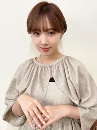前髪パーマor前髪ストレート+カット🌟　¥8800【恵比寿/代官山】