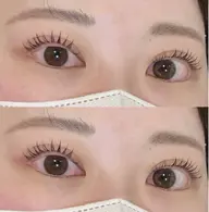 【5月限定】まつ毛パーマ＋美眉デザイン（眉毛ワックス・毛抜き）🎀
