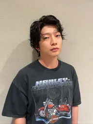 [🔥メンズ限定🔥］🌀カット+ パーマ🌀