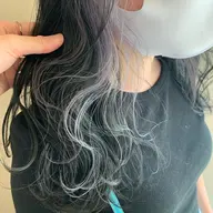 💫大人気インナーカラー💫😍インナーブリーチ＋カラー＋プチトリートメント＋前髪カット