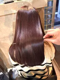 新規✨️cut+縮毛矯正+color+treatment