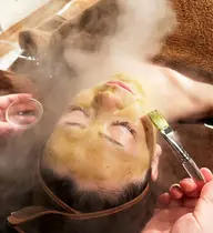 しぶとい毛穴に◆フラワーハーブピーリング+ヘッドデコルテ腕リンパ