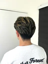 【男性限定】✨カット＋ハイライト＋トリートメント✨(ベース無し抜きっぱなし)