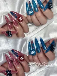 期間限定✨️オフあり♢﻿ロングメニュー♢﻿チップ長さだし★4本パーツ付け放題