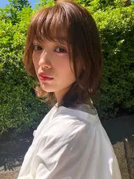 ⭕️平日限定⭕️【似合わせカット】+【透明感カラー】+【高保湿トリートメント】