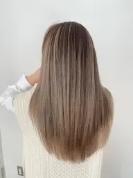 【ケアブリーチ付】バレイヤージュ+アジュバントリートメント